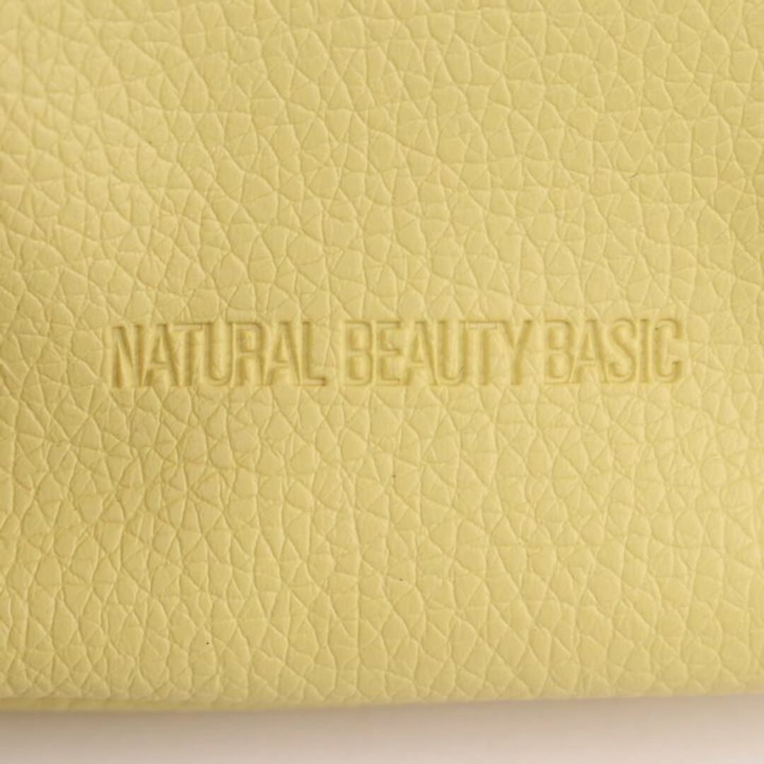 NATURAL BEAUTY BASIC(ナチュラルビューティーベーシック)のナチュラルビューティーベーシック ショルダーバッグ 斜め掛け ブランド 鞄 レディース イエロー NATURAL BEAUTY BASIC レディースのバッグ(ショルダーバッグ)の商品写真