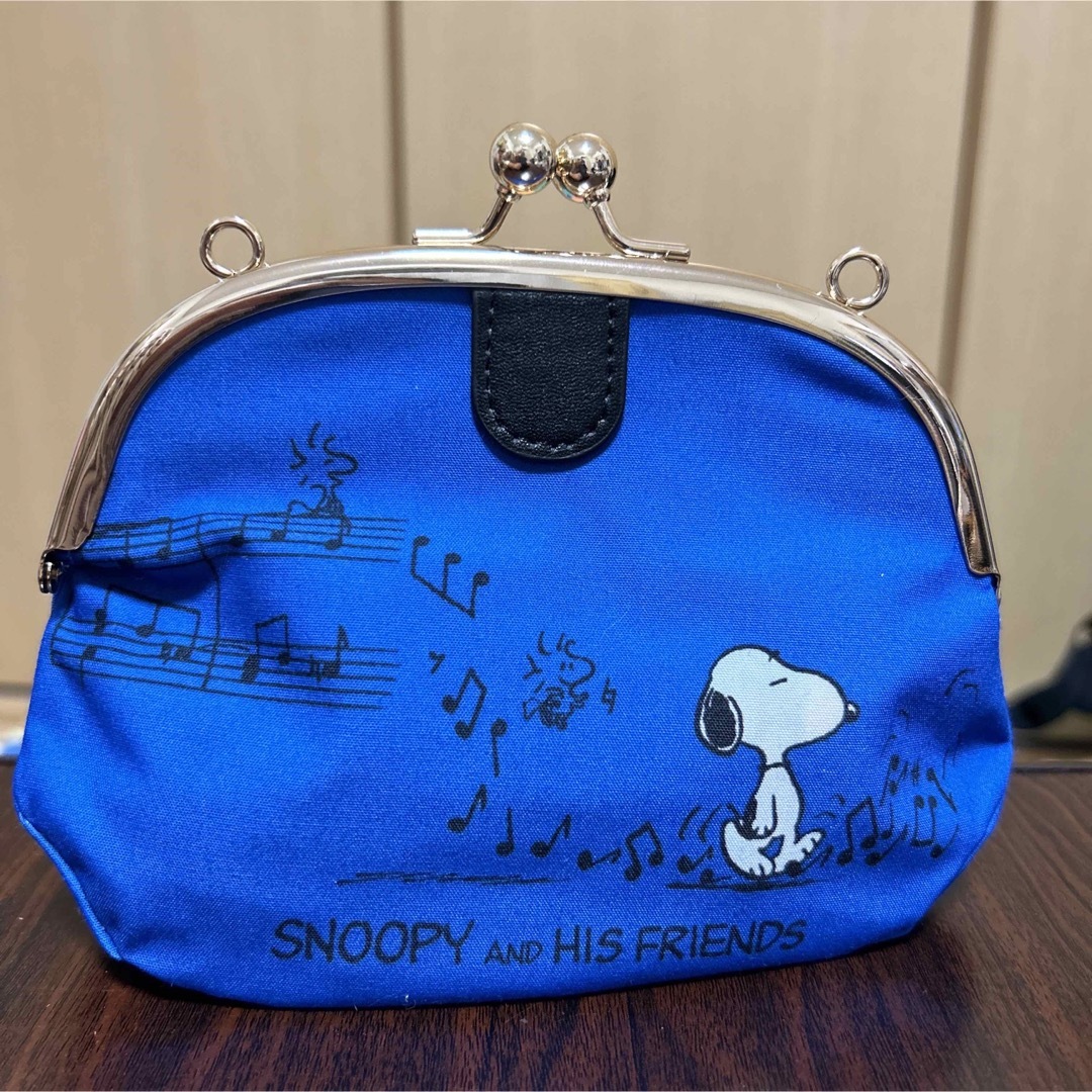 【SNOOPY】がま口ポーチ(ストラップ付き) | フリマアプリ ラクマ