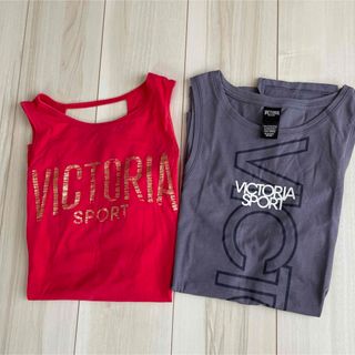 ヴィクトリアズシークレット(Victoria's Secret)のヴィクトリアシークレット　トップス2枚セット(ヨガ)