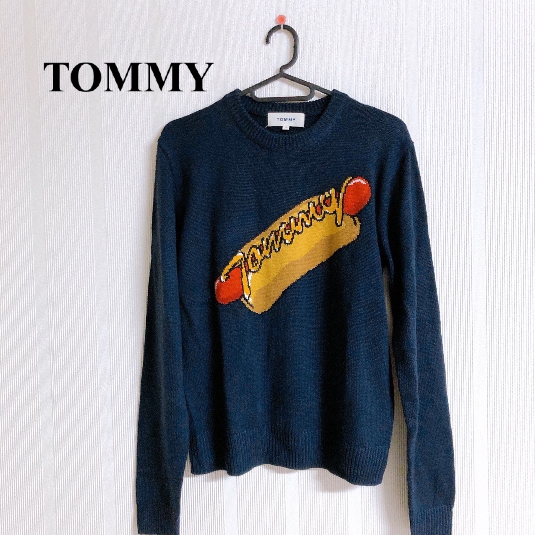 TOMMY(トミー)のTOMMY レトロ 古着 ジャガード ニット セーター レディースのトップス(ニット/セーター)の商品写真