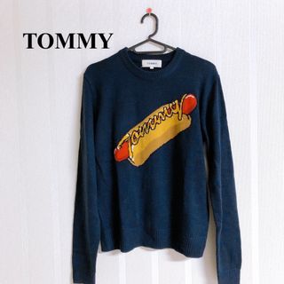 トミー(TOMMY)のTOMMY レトロ 古着 ジャガード ニット セーター(ニット/セーター)