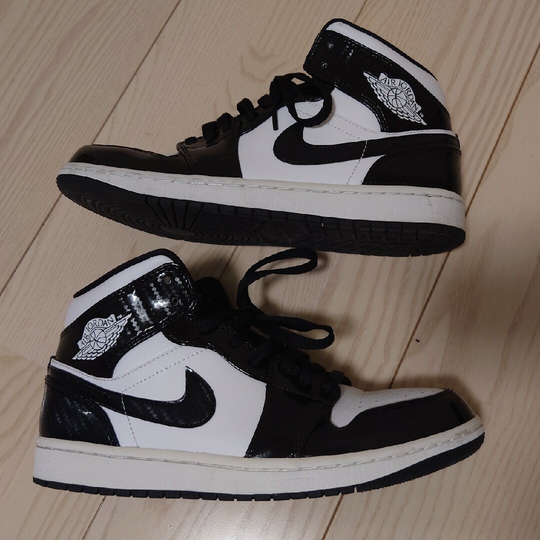 天然皮革合成皮革合成繊維底NIKE AIR JORDAN 1 MID SE "ALL-STAR"