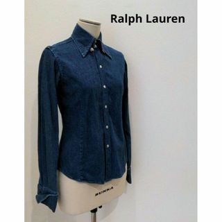 ラルフローレン(Ralph Lauren)のラルフローレン デニムシャツ レディース インディゴブルー 4 シャツ 長袖(シャツ/ブラウス(長袖/七分))