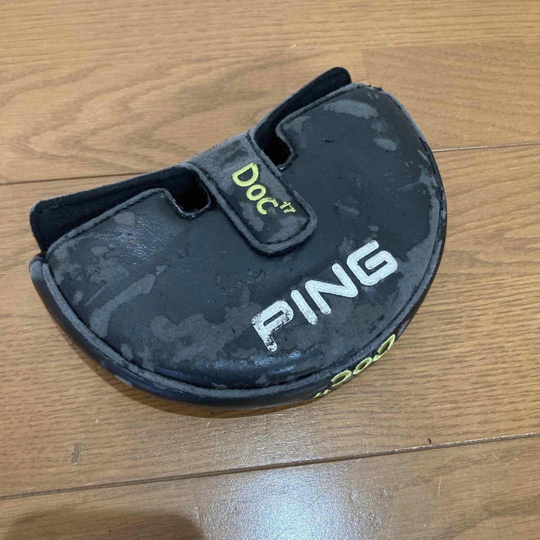 PING(ピン)の激レア PING DOC17 パターカバー チケットのスポーツ(ゴルフ)の商品写真