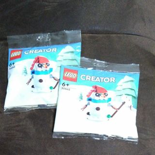 レゴ(Lego)のLEGO　30645 雪だるま　２個セット(キャラクターグッズ)