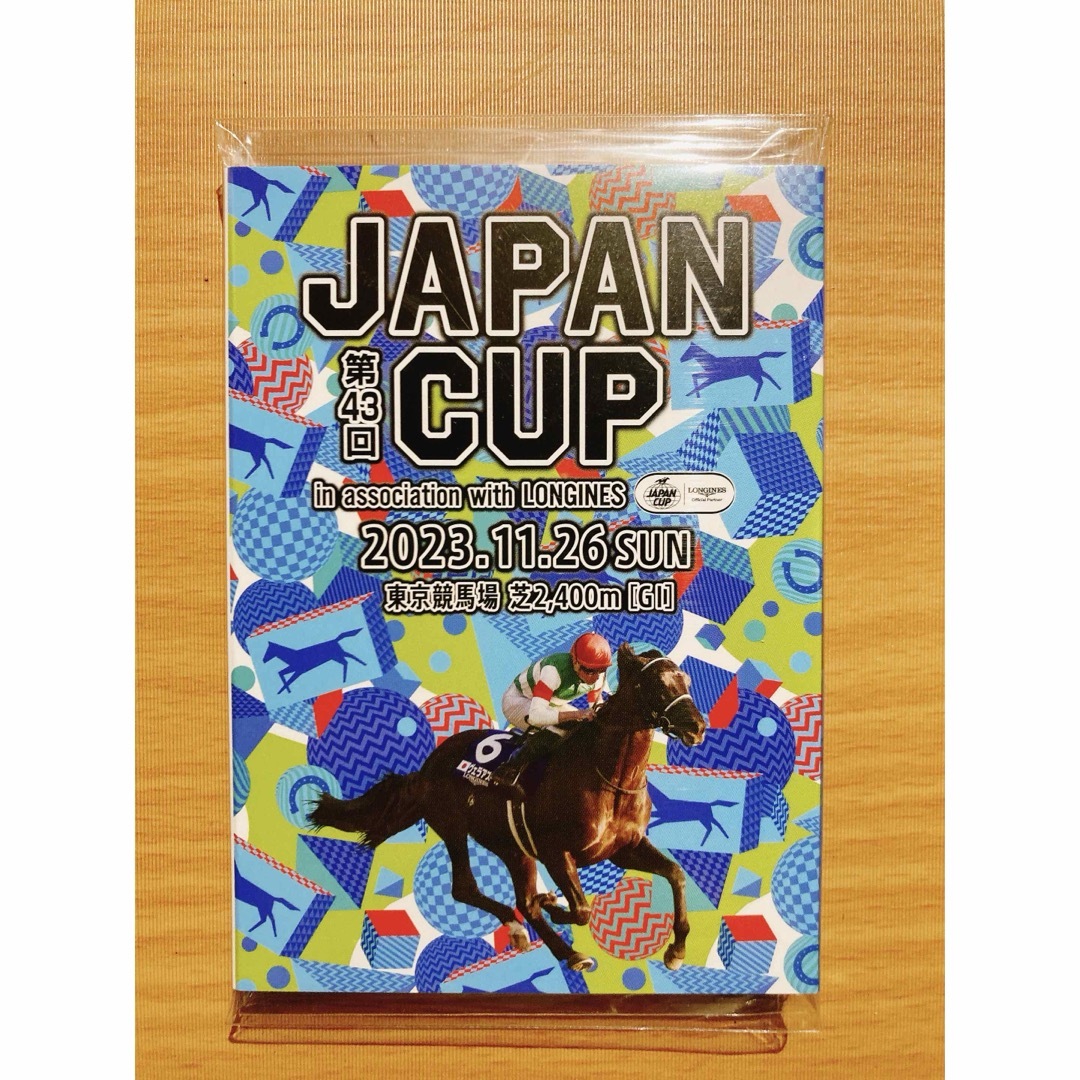 【本日限定価格】第43回　ジャパンカップ　ぱたぱたメモ　#ジャパンカップ　 エンタメ/ホビーのコレクション(ノベルティグッズ)の商品写真