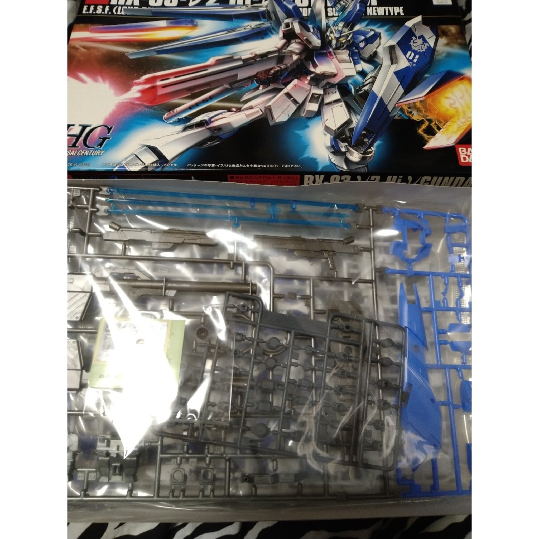 High Grade（BANDAI）(ハイグレード)の未組立 ガンプラ まとめ売り HG νガンダムHWS Hi-νガンダム エンタメ/ホビーのおもちゃ/ぬいぐるみ(プラモデル)の商品写真