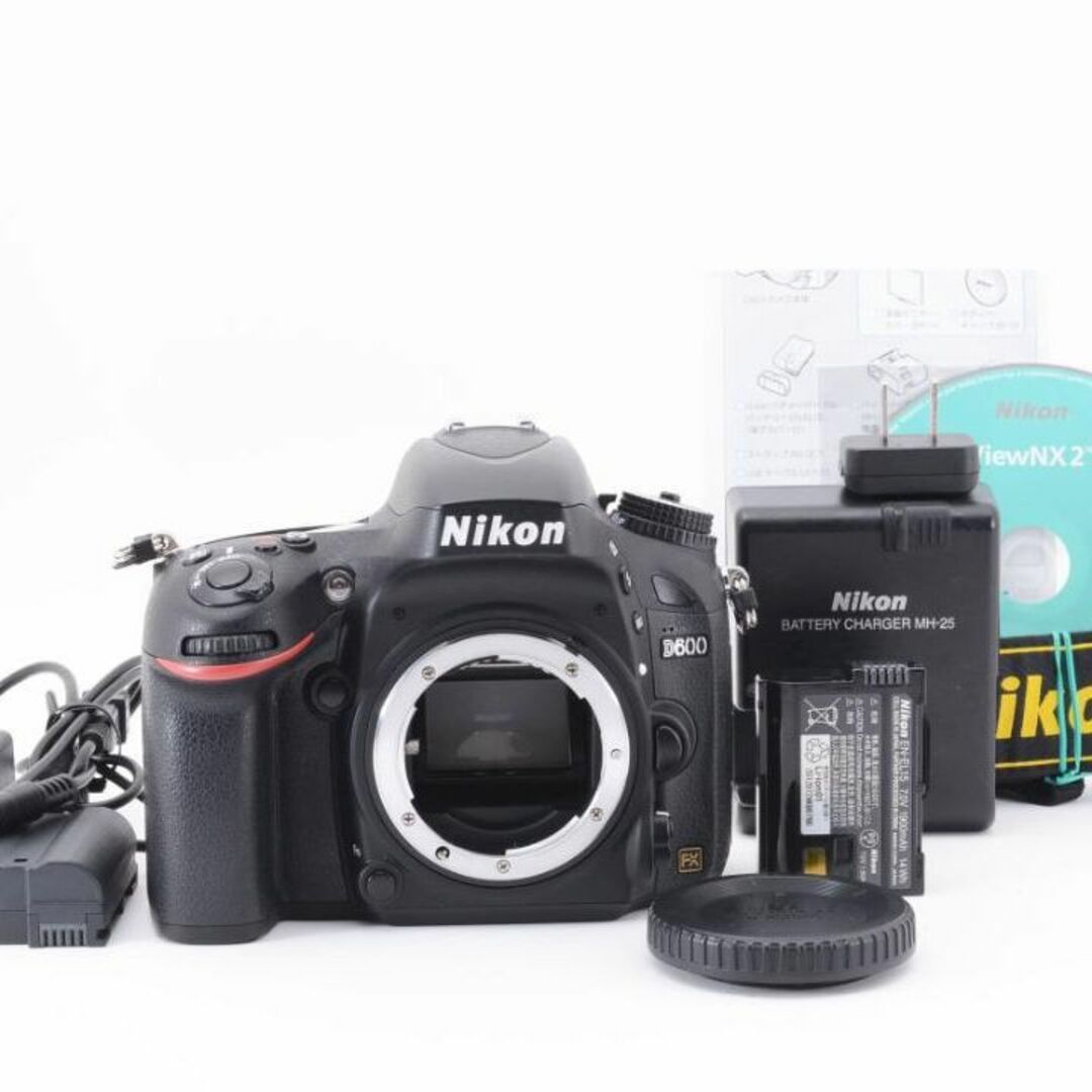 ■ 美品 ■ ニコン　Nikon D600 ボディ ≪S数約3500回≫