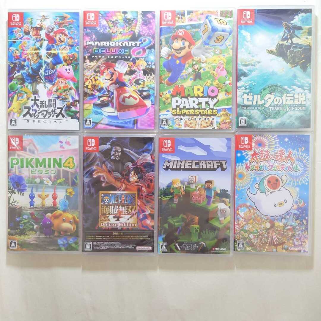 Nintendo Switch ソフト 8本セットの通販 by キャベツ畑|ラクマ