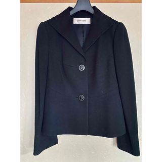 ピエールカルダン(pierre cardin)の【極美品】ピエールカルダンpierre cardin 黒 ジャケット(テーラードジャケット)