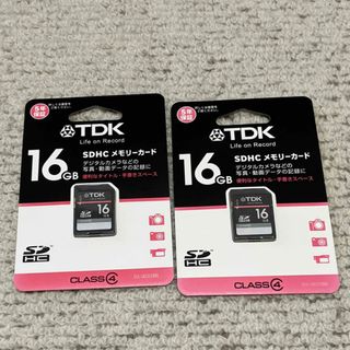 新品未開封　SDカード　2枚セット(PC周辺機器)