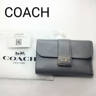 COACH - 極美品 COACH コーチ ミディアムグレースウォレット