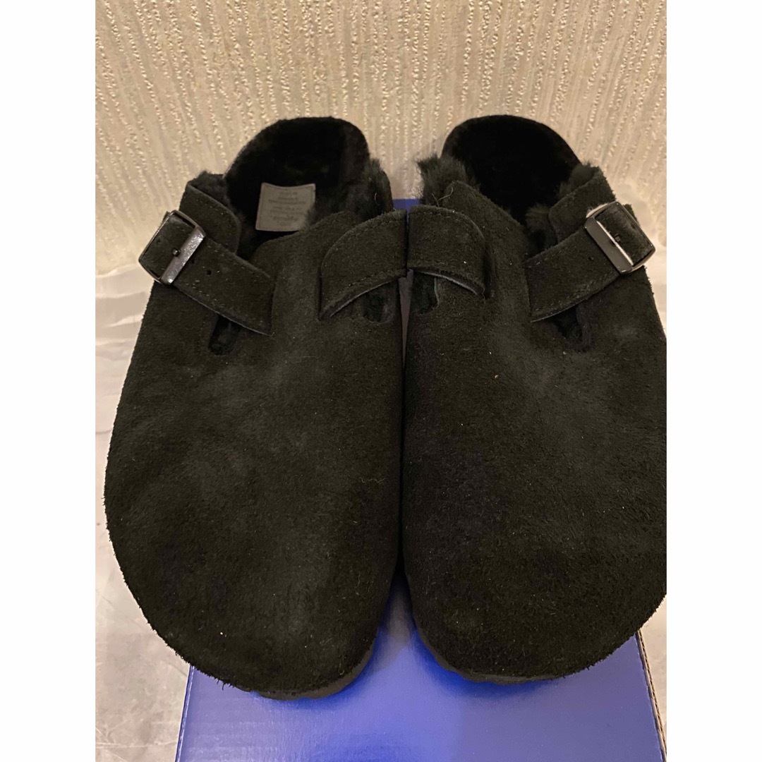 BIRKENSTOCK(ビルケンシュトック)のビルケンシュトック  BOSTON ボストン シアリング　ブラック　24 レディースの靴/シューズ(サンダル)の商品写真