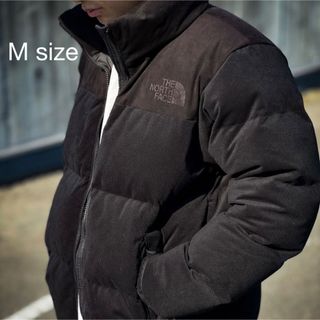 ノースフェイス(THE NORTH FACE) ダウンジャケット(メンズ)（レザー