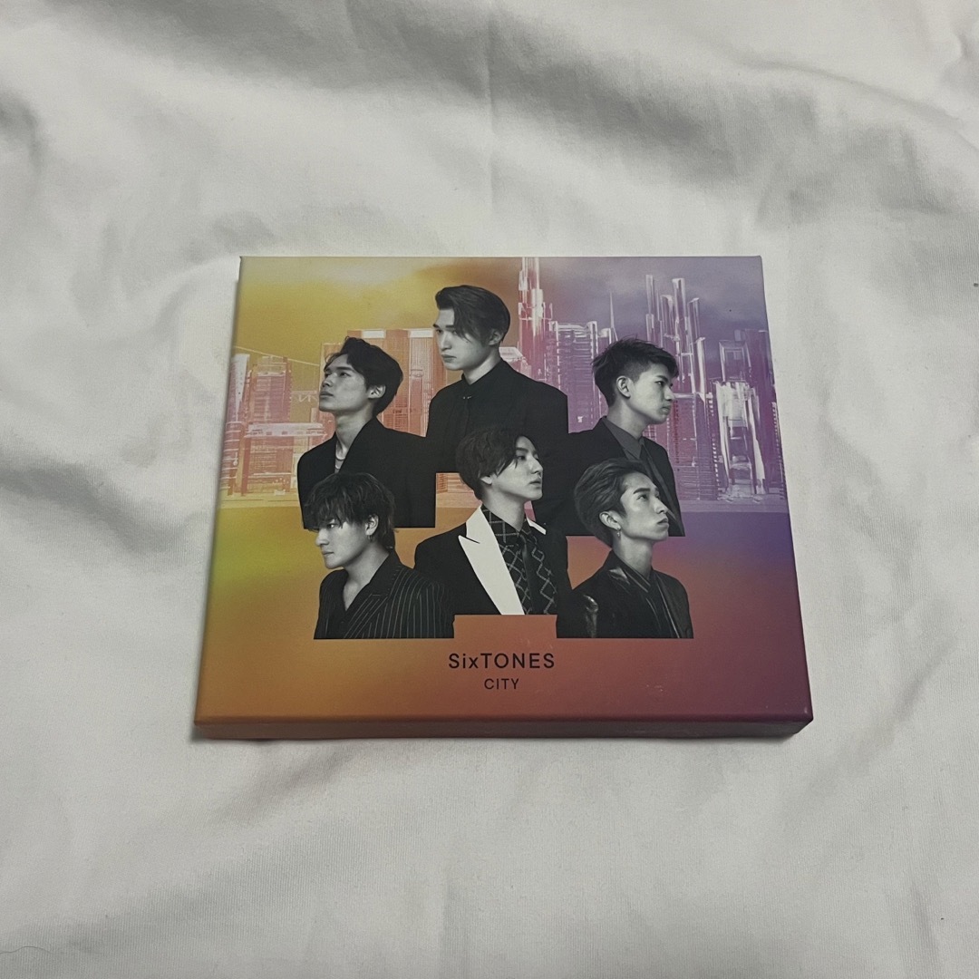 SixTONES(ストーンズ)のCITY初回盤B DVD エンタメ/ホビーのCD(ポップス/ロック(邦楽))の商品写真