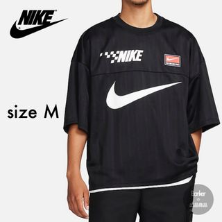 ナイキ(NIKE)のM【新品】ナイキ NIKE NSW トレンド Tシャツ ブラック ビッグロゴ(Tシャツ/カットソー(半袖/袖なし))