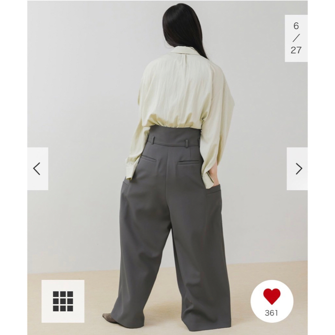 URBAN RESEARCH(アーバンリサーチ)の新品タグ付◉ LAATO PIPING WRAP PANTS アーバンリサーチ レディースのパンツ(カジュアルパンツ)の商品写真