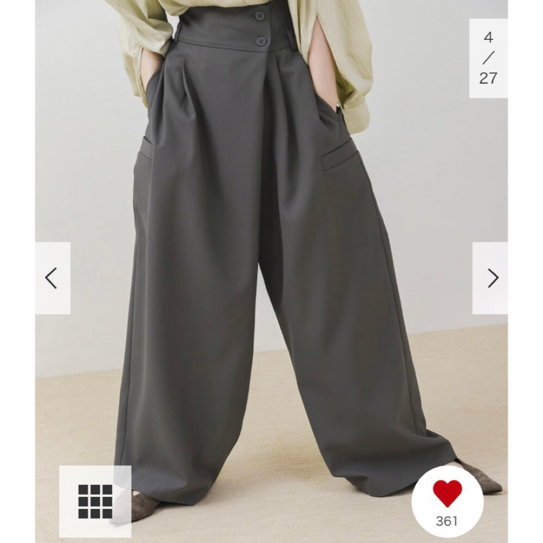 URBAN RESEARCH(アーバンリサーチ)の新品タグ付◉ LAATO PIPING WRAP PANTS アーバンリサーチ レディースのパンツ(カジュアルパンツ)の商品写真