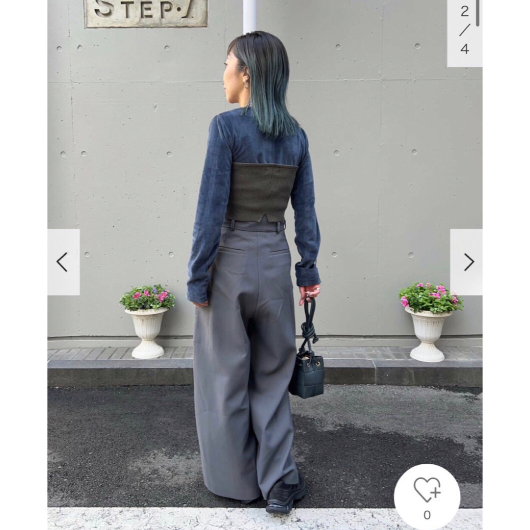 URBAN RESEARCH(アーバンリサーチ)の新品タグ付◉ LAATO PIPING WRAP PANTS アーバンリサーチ レディースのパンツ(カジュアルパンツ)の商品写真