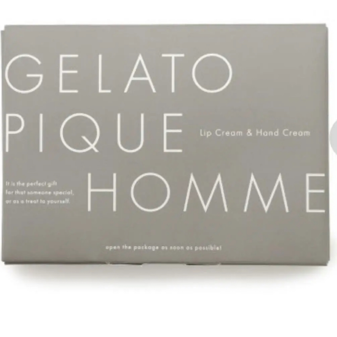 gelato pique(ジェラートピケ)の箱入り　ジェラートピケ  オム　メンズ　コスメ　リップクリーム　ハンドクリーム コスメ/美容のスキンケア/基礎化粧品(リップケア/リップクリーム)の商品写真