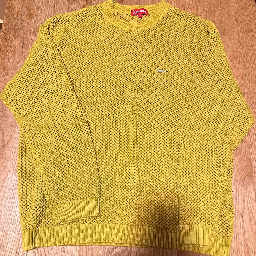Supreme - 値下げ有Supreme Open Knit Small Box Sweaterの通販 by ...