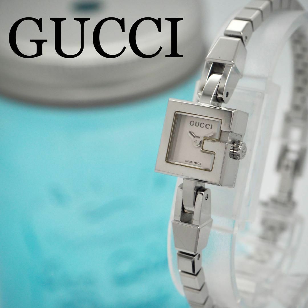 233【美品】GUCCI グッチ時計　レディース腕時計　Gロゴ　Gミニ　シルバーのサムネイル