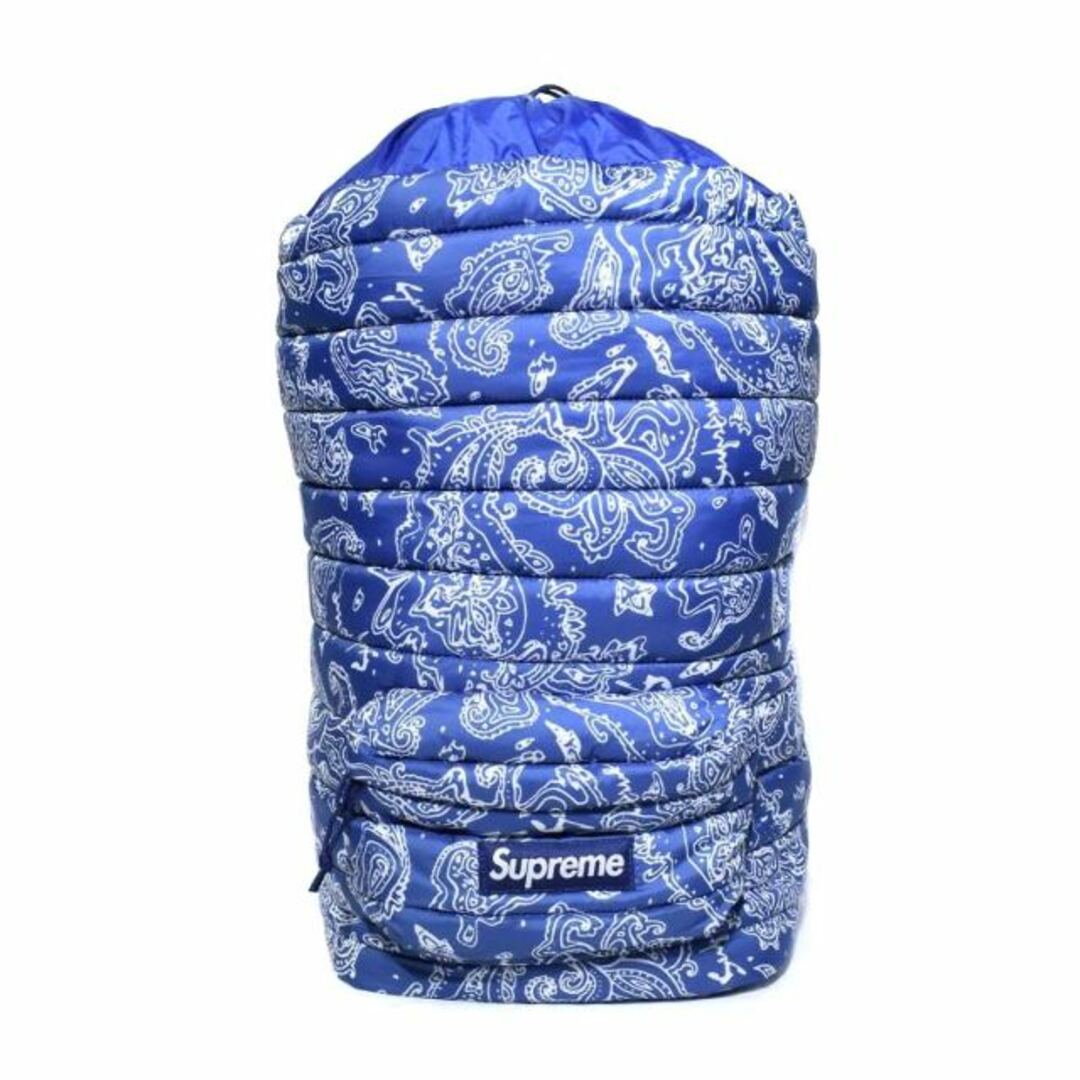 Supreme - SUPREME 22FW Puffer Backpack BluePaisleyの通販 by