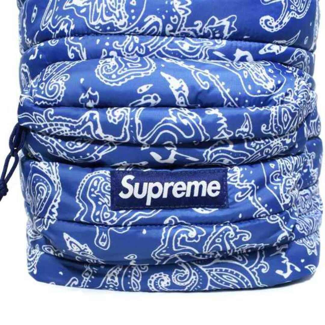 Supreme - SUPREME 22FW Puffer Backpack BluePaisleyの通販 by