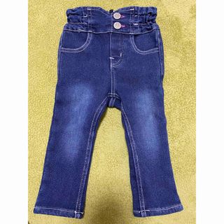 エフオーキッズ(F.O.KIDS)のF.O.KIDS 女の子 デニムパンツ ズボン 美品 80cm(パンツ)