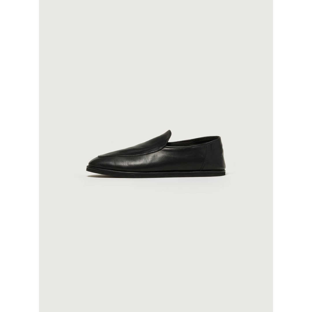 AURALEE】23AW LEATHER SHOES BLACK/27.5cm AURALEE】23AW LEATHER SHOES BLACK/27.5cm