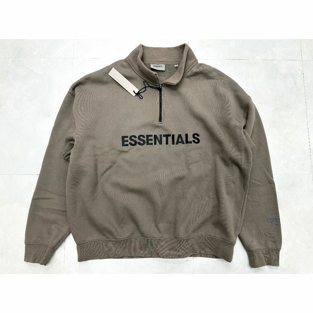 安心の保証付き FOG essentials ハーフジップスウェットXL fear of god