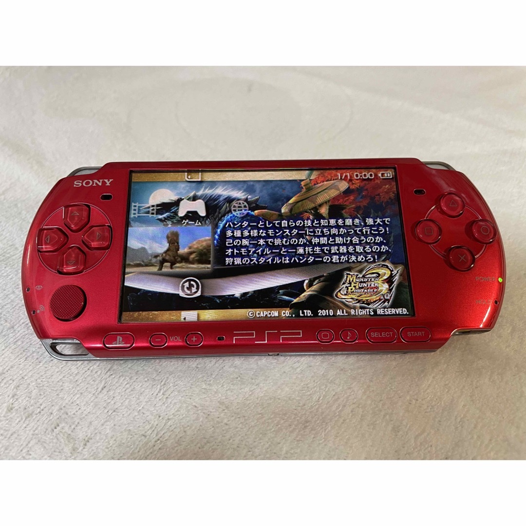PlayStation Portable - ☆良品☆ PSP-3000 ラディアントレッドの通販 ...