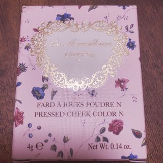 レメルヴェイユーズラデュレ(Les Merveilleuses LADUREE)のレ・メルヴェイユーズ ラデュレ チーク N02 未開封(チーク)