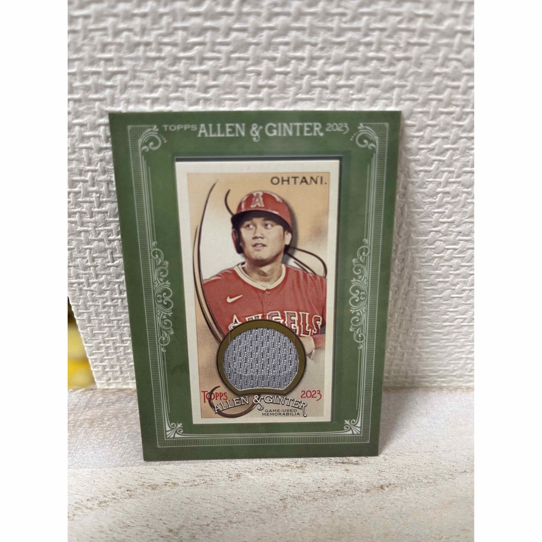 希少】2023大谷翔平 memorabilia ジャージカード - タレントグッズ