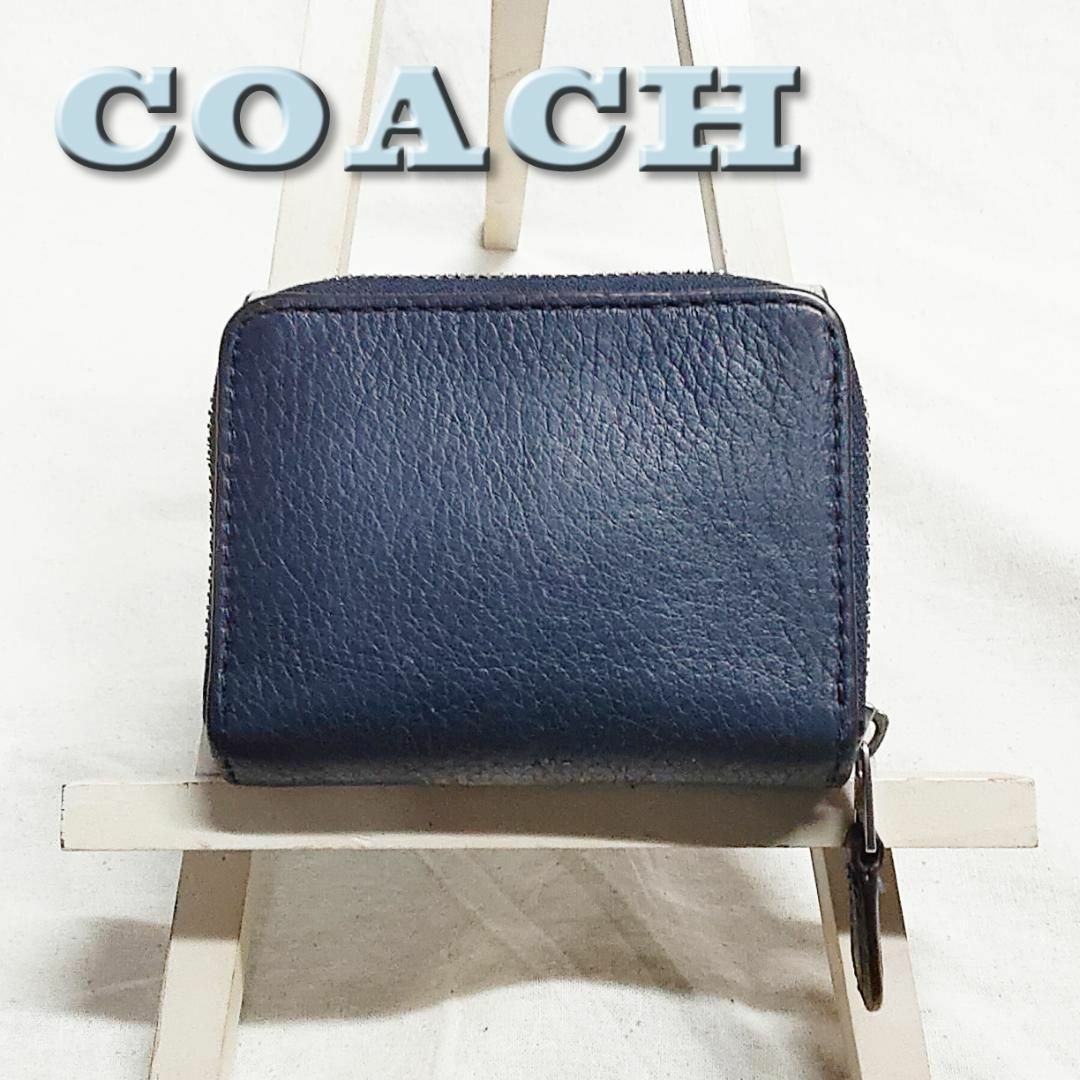 COACH(コーチ)のCOACH コーチ 財布 ラウンドジップ トリフォールド ストライプ C4525 レディースのファッション小物(財布)の商品写真