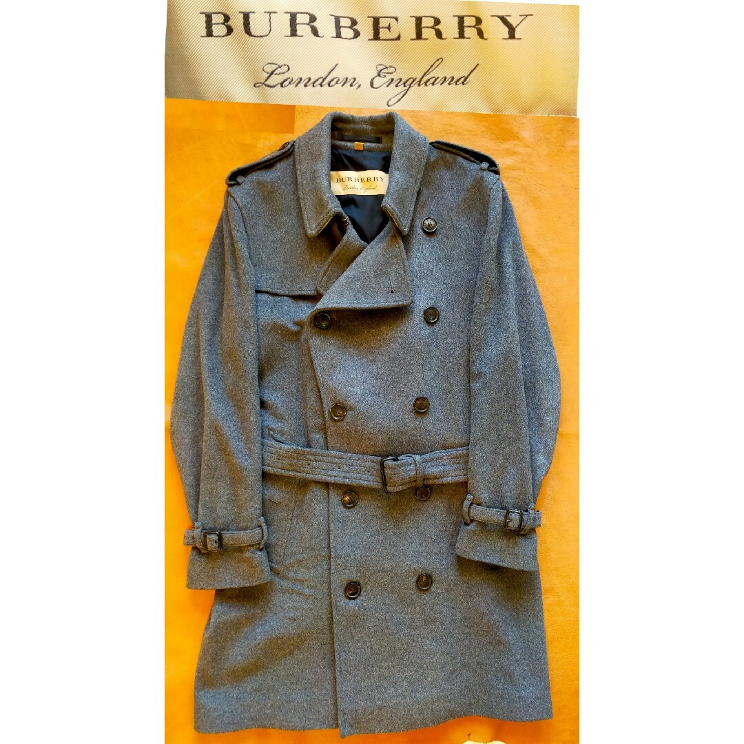 BURBERRY - BURBERRY LONDON ENGLAND カシミア トレンチサイズ50 BURBERRY - BURBERRY LONDON ENGLAND カシミア トレンチサイズ50