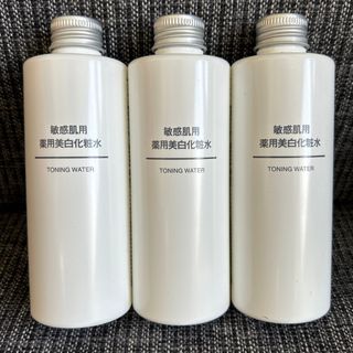 ムジルシリョウヒン(MUJI (無印良品))の無印良品 敏感肌用薬用美白化粧水 200ml 3本セット 未使用(化粧水/ローション)