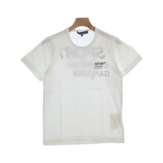 コムデギャルソン(COMME des GARCONS)のCOMME des GARCONS Tシャツ・カットソー S 白 【古着】【中古】(Tシャツ/カットソー(半袖/袖なし))