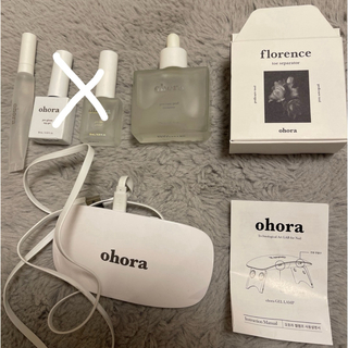 オホーラ(ohora)のohora セット　未使用　セルフジェルネイル　シールネイル　韓国(ネイル用品)