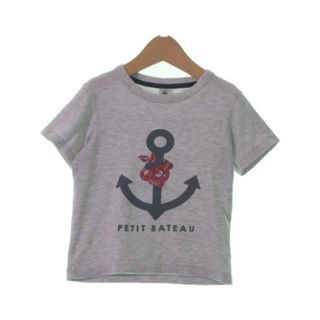 プチバトー(PETIT BATEAU)のPETIT BATEAU プチバトー Tシャツ・カットソー 110 グレー 【古着】【中古】(Tシャツ/カットソー)