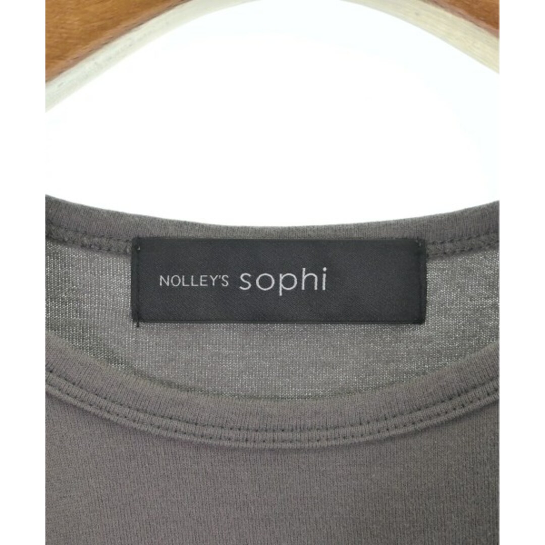 NOLLEY'S sophi(ノーリーズソフィー)のNolley's Sophi ワンピース 38(M位) グレー 【古着】【中古】 レディースのワンピース(ひざ丈ワンピース)の商品写真