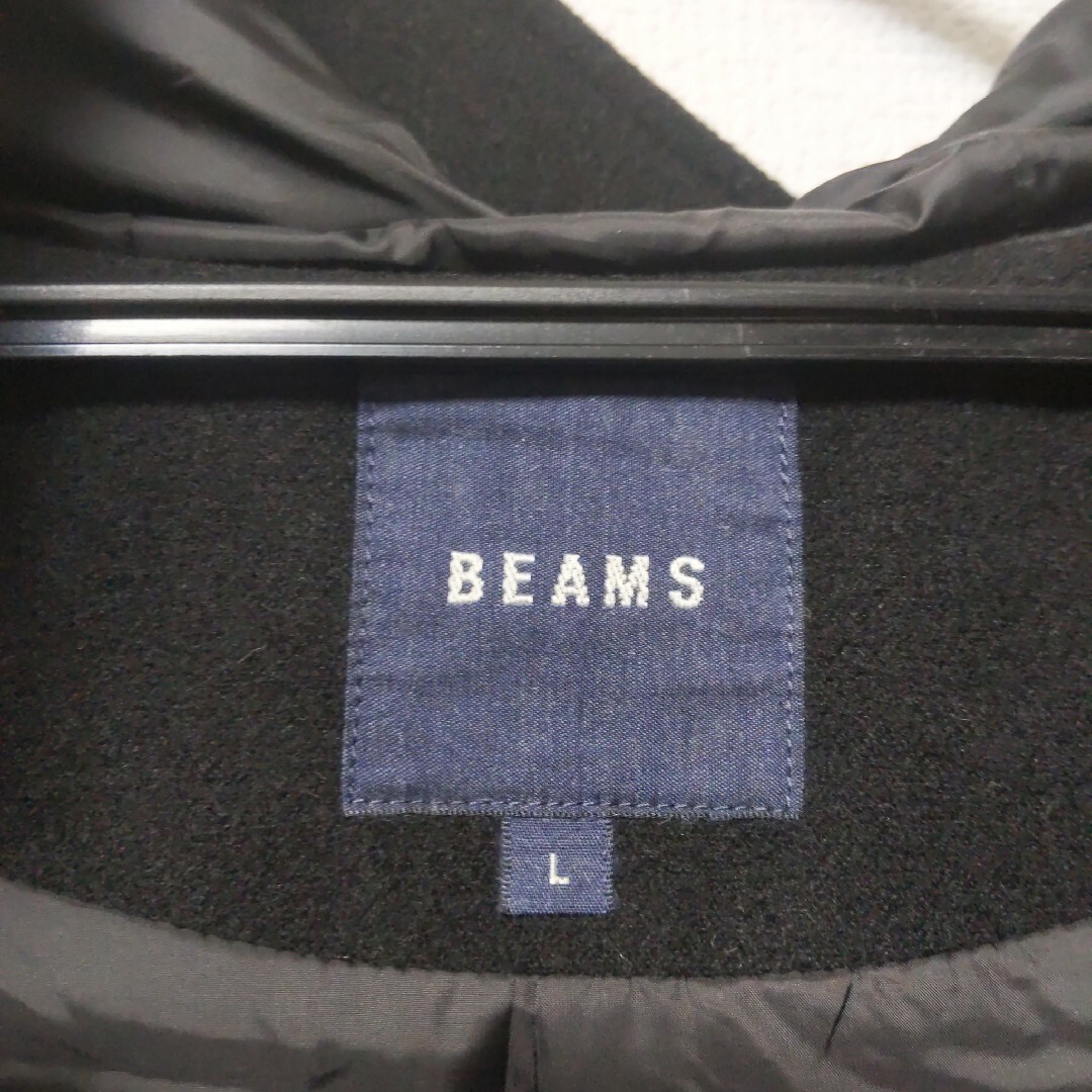 BEAMS(ビームス)の【極美品】BEAMSロングコート メンズのジャケット/アウター(ノーカラージャケット)の商品写真