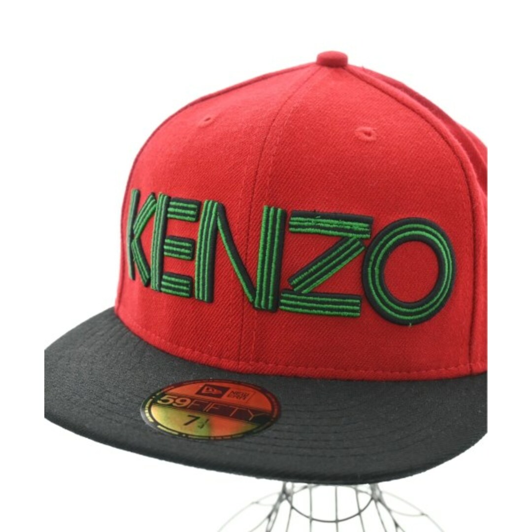 KENZO(ケンゾー)のKENZO ケンゾー キャップ - 赤 【古着】【中古】 メンズの帽子(キャップ)の商品写真