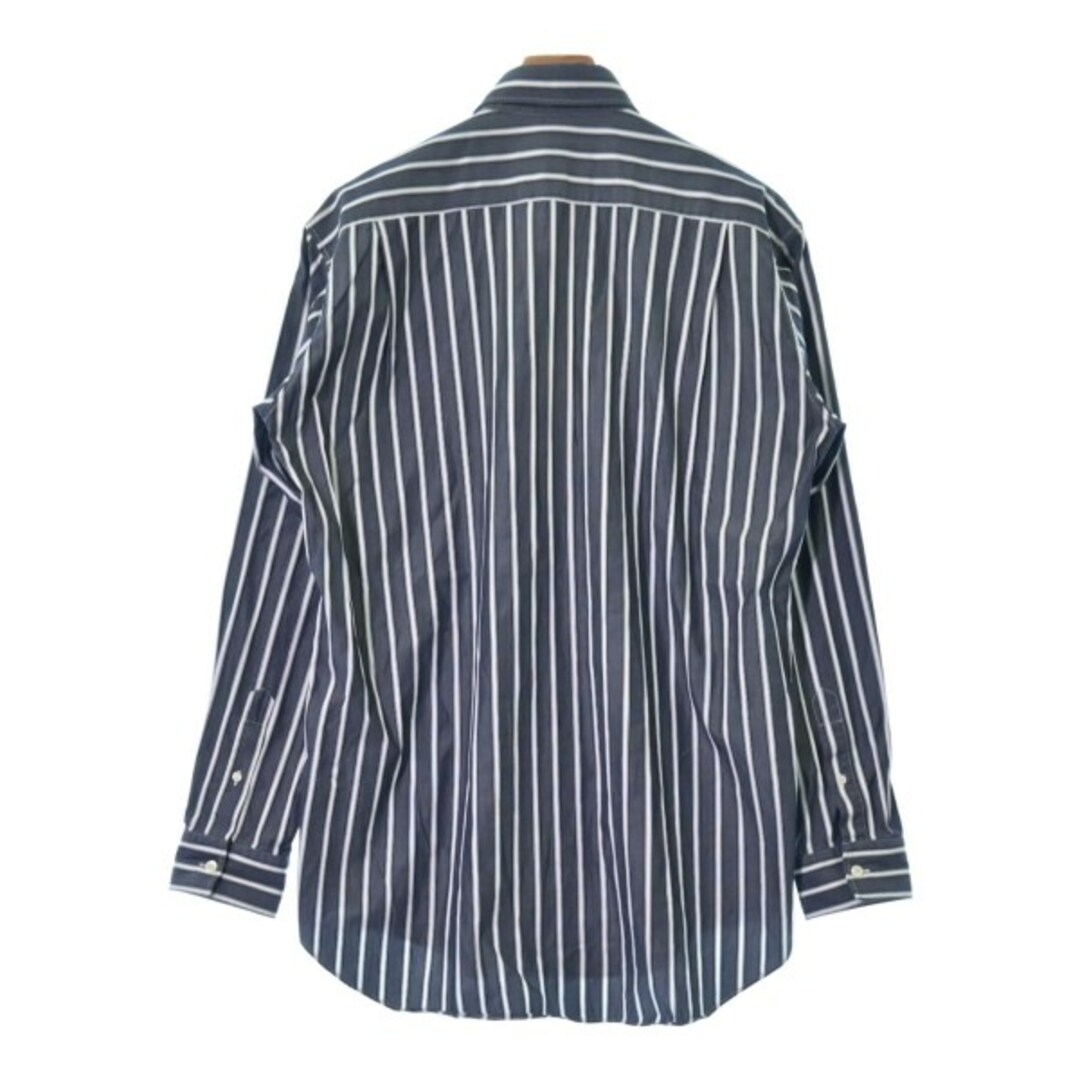 日本正規販売店 BALENCIAGA カジュアルシャツ 39(M位) グレーx白