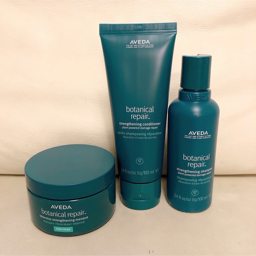 AVEDA(アヴェダ)の新品☆アヴェダ ボタニカルリペア☆シャンプー&コンディショナー&マスク3点セット コスメ/美容のヘアケア/スタイリング(シャンプー/コンディショナーセット)の商品写真