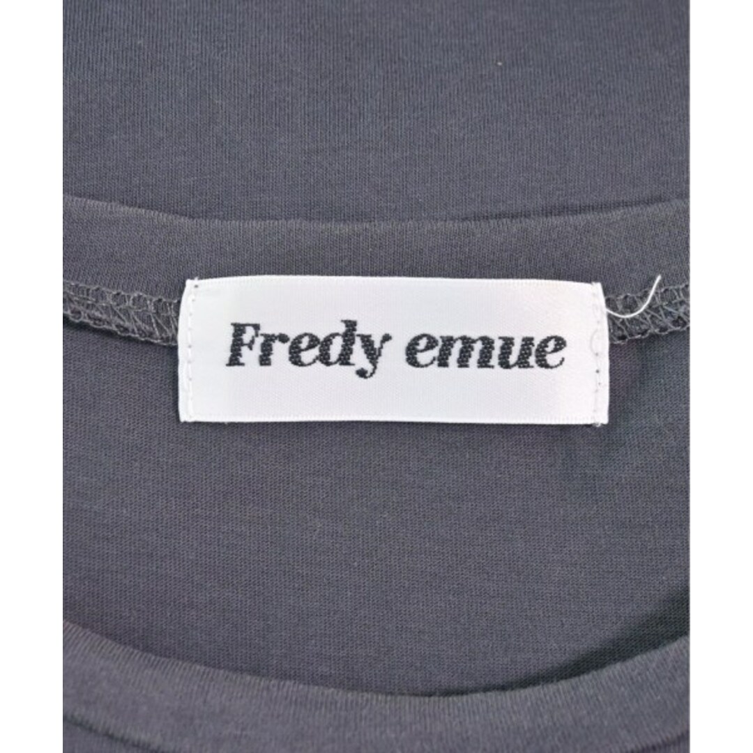 fredy emue(フレディエミュ)のfredy emue Tシャツ・カットソー 38(M位) グレーx黄x青等 【古着】【中古】 レディースのトップス(カットソー(半袖/袖なし))の商品写真