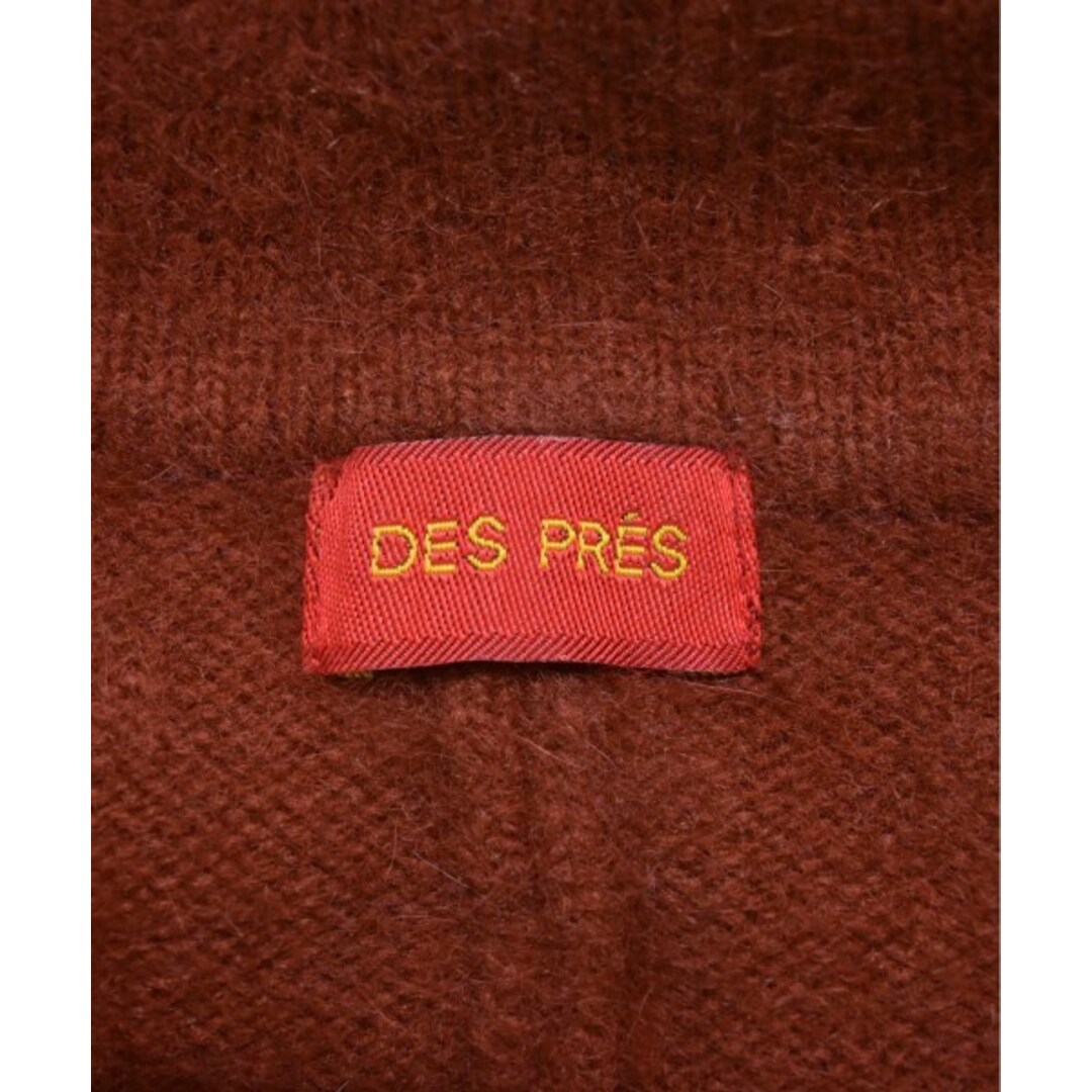 DES PRES(デプレ)のDES PRES デプレ ニット・セーター S 茶系 【古着】【中古】 レディースのトップス(ニット/セーター)の商品写真