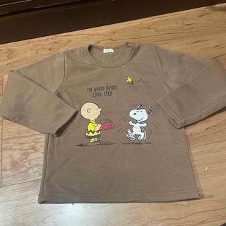 スヌーピー(SNOOPY)のスヌーピー　裏起毛トレーナー(Tシャツ/カットソー)