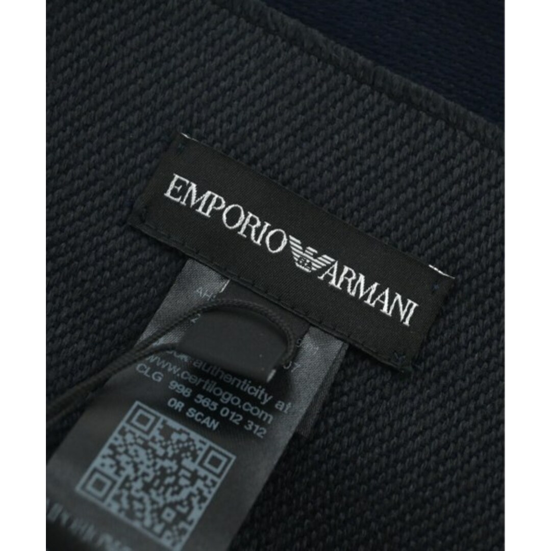 Emporio Armani(エンポリオアルマーニ)のEMPORIO ARMANI エンポリオアルマーニ マフラー - 黒系 【古着】【中古】 メンズのファッション小物(マフラー)の商品写真