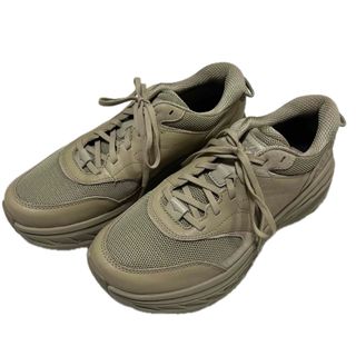 ホカオネオネ(HOKA ONE ONE)の【超美品】HOKA ONE ONE U BONDI L 28cm ベージュ(スニーカー)